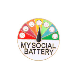 Metalowa Przypinka  - My...