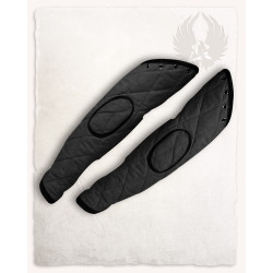 RĘKAWY ARTHUR - CZARNE XL LARP