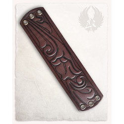 SKÓRZANA BRANSOLETA -...