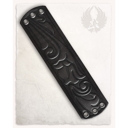 SKÓRZANA BRANSOLETA -...