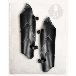 SKÓRZANE NAGOLENNIKI...