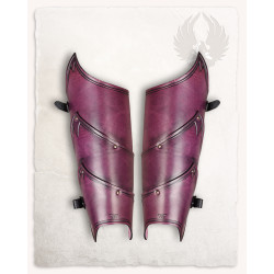 SKÓRZANE NAGOLENNIKI...