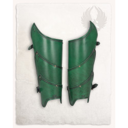 SKÓRZANE NAGOLENNIKI...