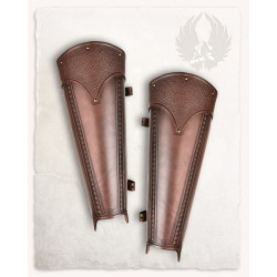 SKÓRZANE NAGOLENNIKI...