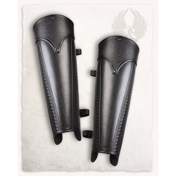 SKÓRZANE NAGOLENNIKI...