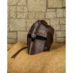 SKÓRZANY HEŁM ANTONIUS -...