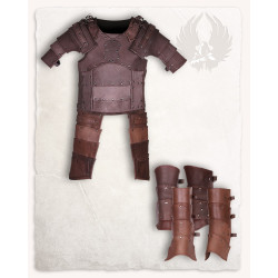 SKÓRZANY ZESTAW ZBROI...