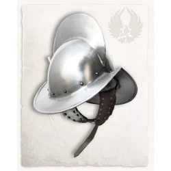 STALOWY HEŁM MORION ALBERTO...