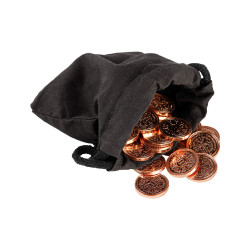 ZESTAW 10 MIEDZIANYCH MONET...