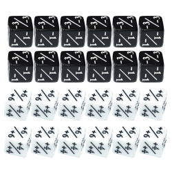 Zestaw 24 Kostek K6 1,6 cm...