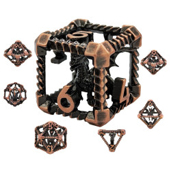 Kostki RPG Ognisty...