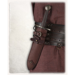 SKÓRZANA POCHWA NA SZTYLET...