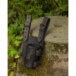 SKÓRZANY PROSTY UCHWYT NA...