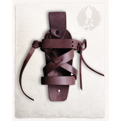 SKÓRZANY PROSTY UCHWYT NA...