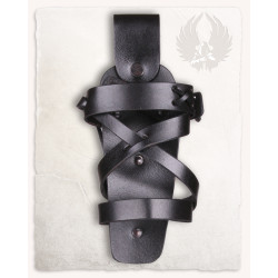 SKÓRZANY PROSTY UCHWYT NA...