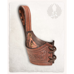 SKÓRZANY UCHWYT NA RÓG...