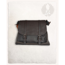 SKÓRZANA TORBA NA RAMIĘ...