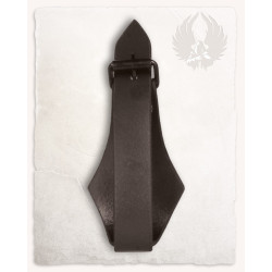 SKÓRZANY UCHWYT NA PAS...