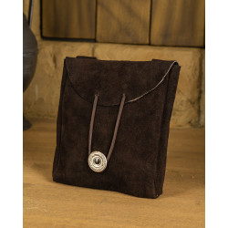 SKÓRZANA DUŻA TORBA NA PAS...