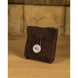 SKÓRZANA MAŁA TORBA NA PAS...