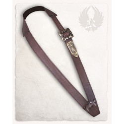 SKÓRZANY PAS NARAMIENNY...