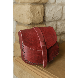 DUŻA SKÓRZANA TORBA NA PAS...