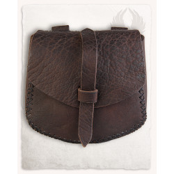 DUŻA SKÓRZANA TORBA NA PAS...