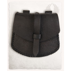 DUŻA SKÓRZANA TORBA NA PAS...