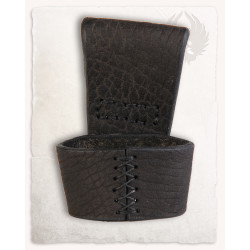 DUŻY SKÓRZANY UCHWYT NA RÓG...