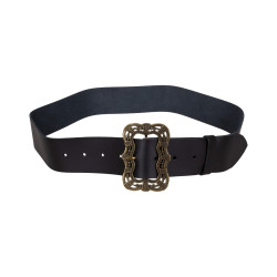 SKÓRZANY PAS LUJOSO -...