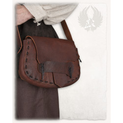 SKÓRZANA TORBA NA RAMIĘ...