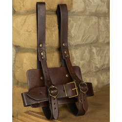 SKÓRZANY UCHWYT NA KSIĘGĘ...