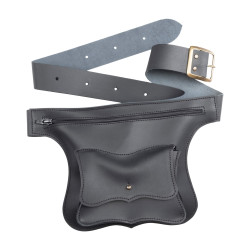 SKÓRZANA TORBA BIODROWA...