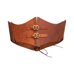 SKÓRZANY GORSET TALIA -...