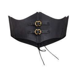 SKÓRZANY GORSET TALIA -...