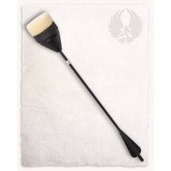 BEŁT PŁASKI DŁUGI CZARNY LARP