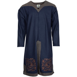 WEŁNIANA HAFTOWANA TUNIKA...