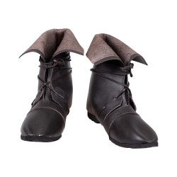 SKÓRZANE BUTY JOHANN  -...