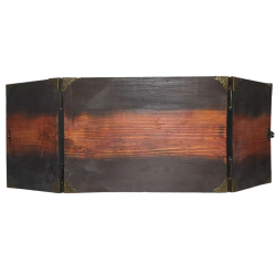 DREWNIANY EKRAN ZERWANEJ...