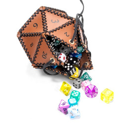 BRĄZOWA SKÓRZANA SAKIEWKA...