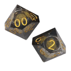 Zestaw 2 Kostek K10 0-9 +...