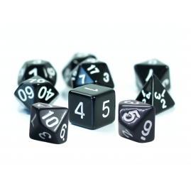 Kostki RPG Czarny Zestaw 9...