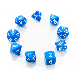 Kostki RPG Niebieski Zestaw...