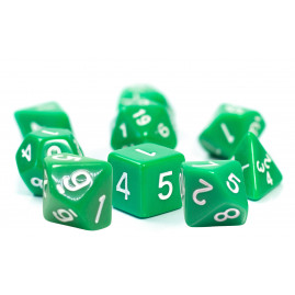 Kostki RPG Zielony Zestaw 9...