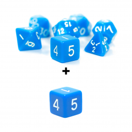 Kostki RPG Niebieski Zestaw...