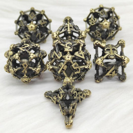 Kostki RPG Złociste...