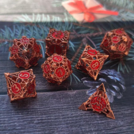 Kostki RPG Krasnoludzki Żar...