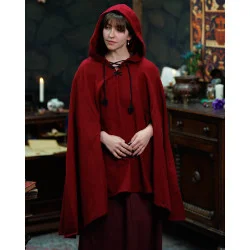 WEŁNIANA PELERYNA RAVEN -...