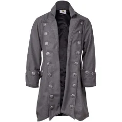 WEŁNIANY PŁASZCZ CAPTAIN...